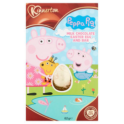 Продуктови Категории Шоколади Kinnerton Peepa Pig шоколадово яйце и шоколад